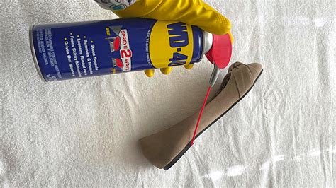 wd40 to stop squeaky shoes.